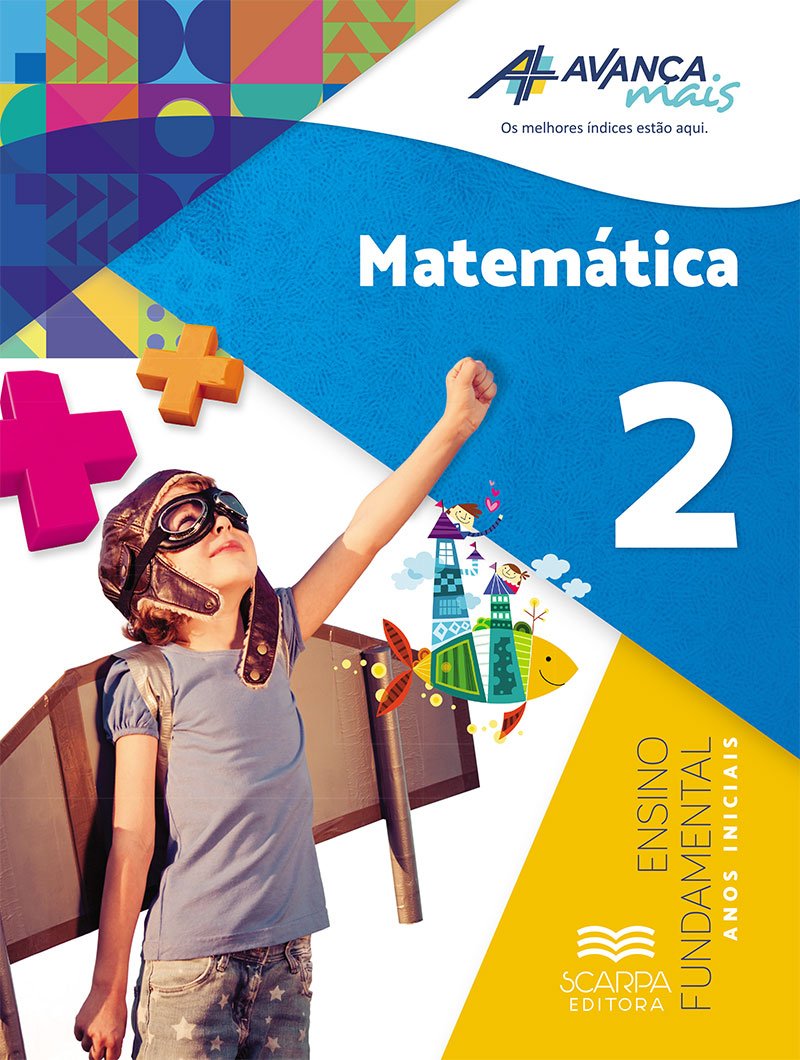Capa — Avança Mais · Matemática · 2º ano
