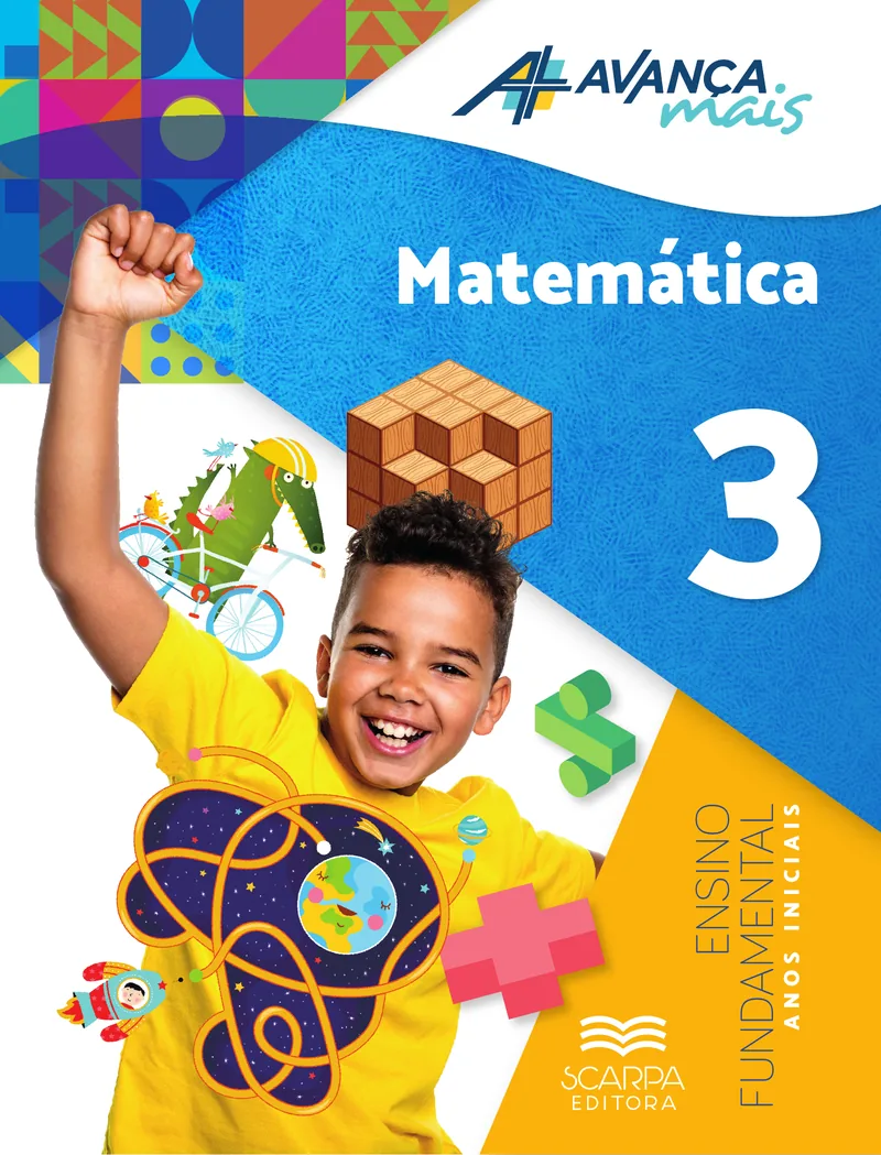 Capa — Avança Mais · Matemática · 3º ano