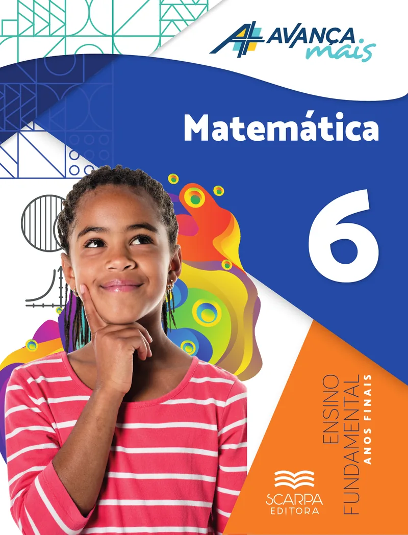 Capa — Avança Mais · Matemática · 6º ano