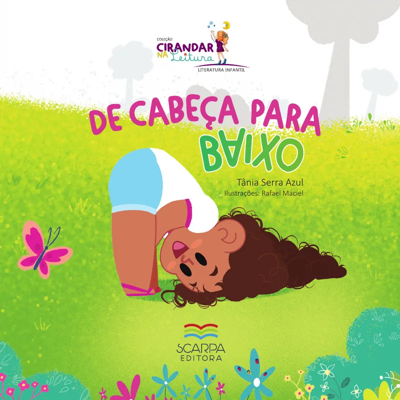 Capa — Cirandar na Leitura · De Cabeça para Baixo