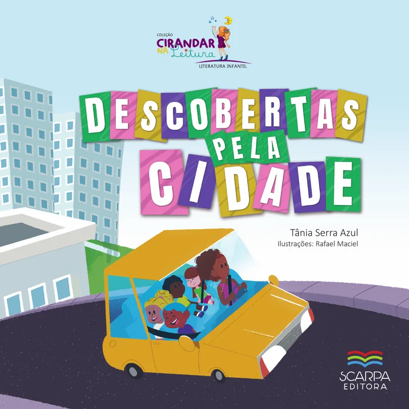 Capa — Cirandar na Leitura · Descobertas pela Cidade