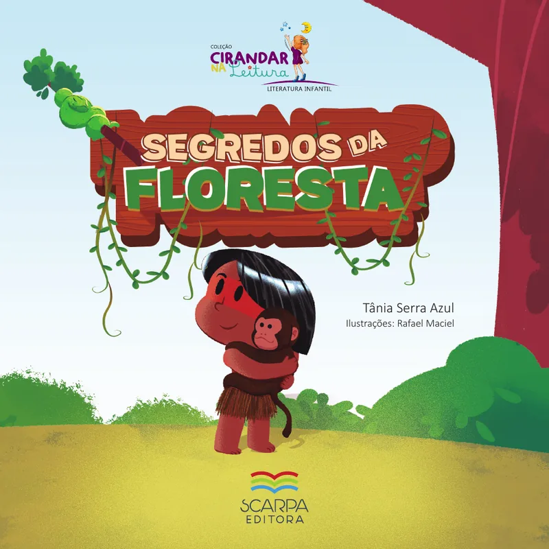 Capa — Cirandar na Leitura · Segredos da Floresta