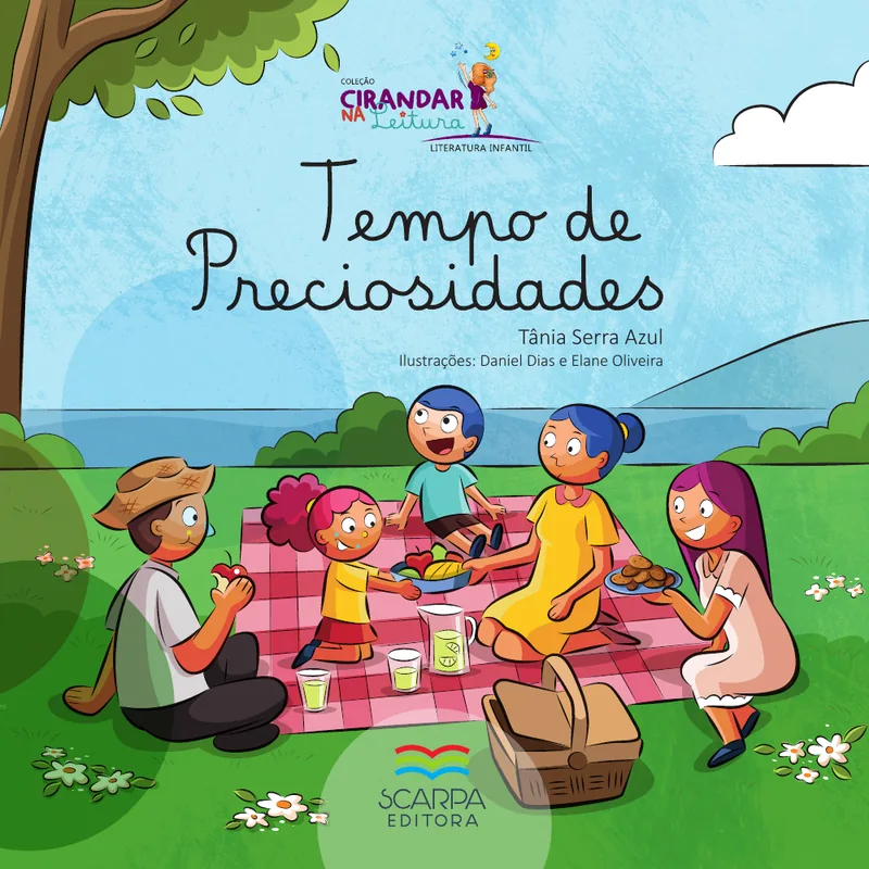 Capa — Cirandar na Leitura · Tempo de Preciosidades