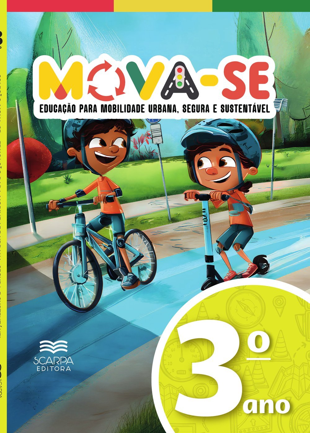 Capa — Mova-se · 3º ano