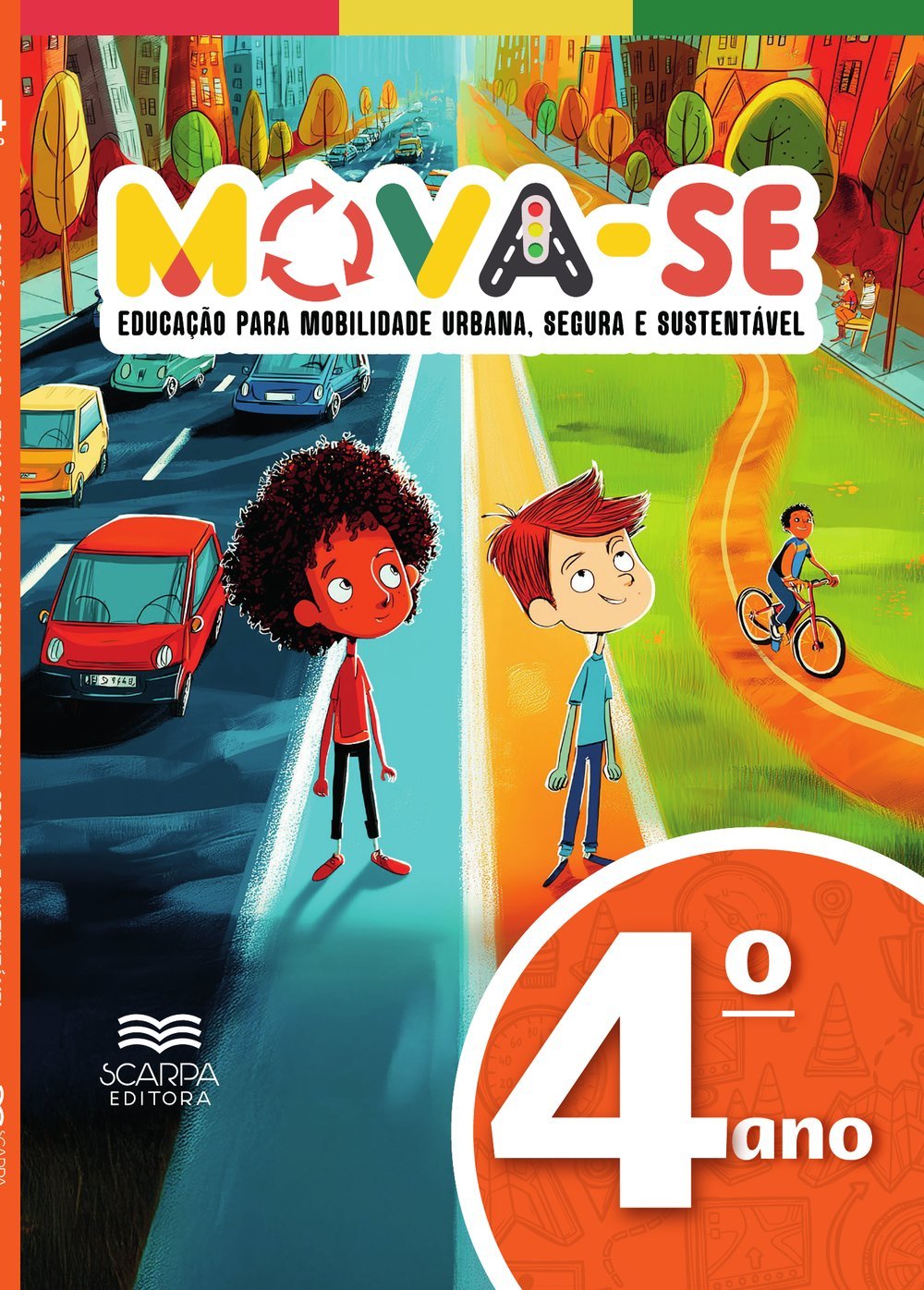 Capa — Mova-se · 4º ano
