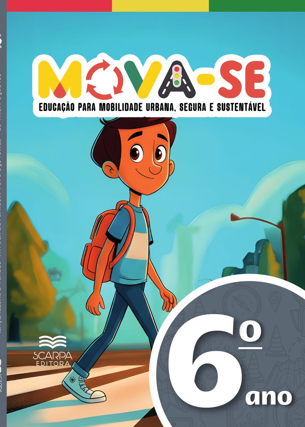 Capa — Mova-se · 6º ano
