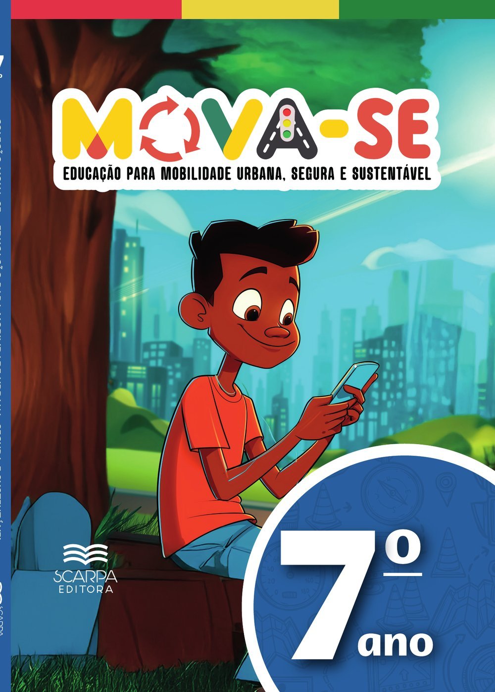 Capa — Mova-se · 7º ano