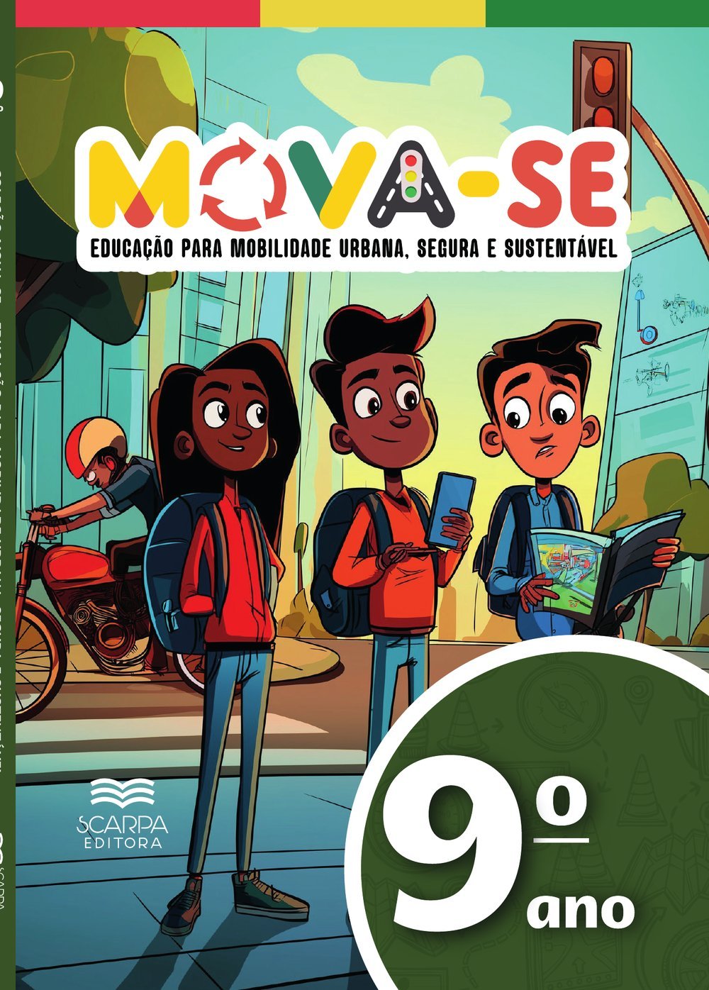 Capa — Mova-se · 9º ano
