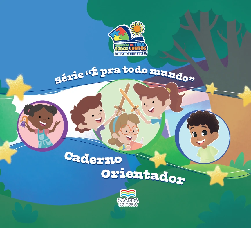 Capa — Ninguém de Fora, Todos Juntos · Caderno do Orientador · Ciclo 1