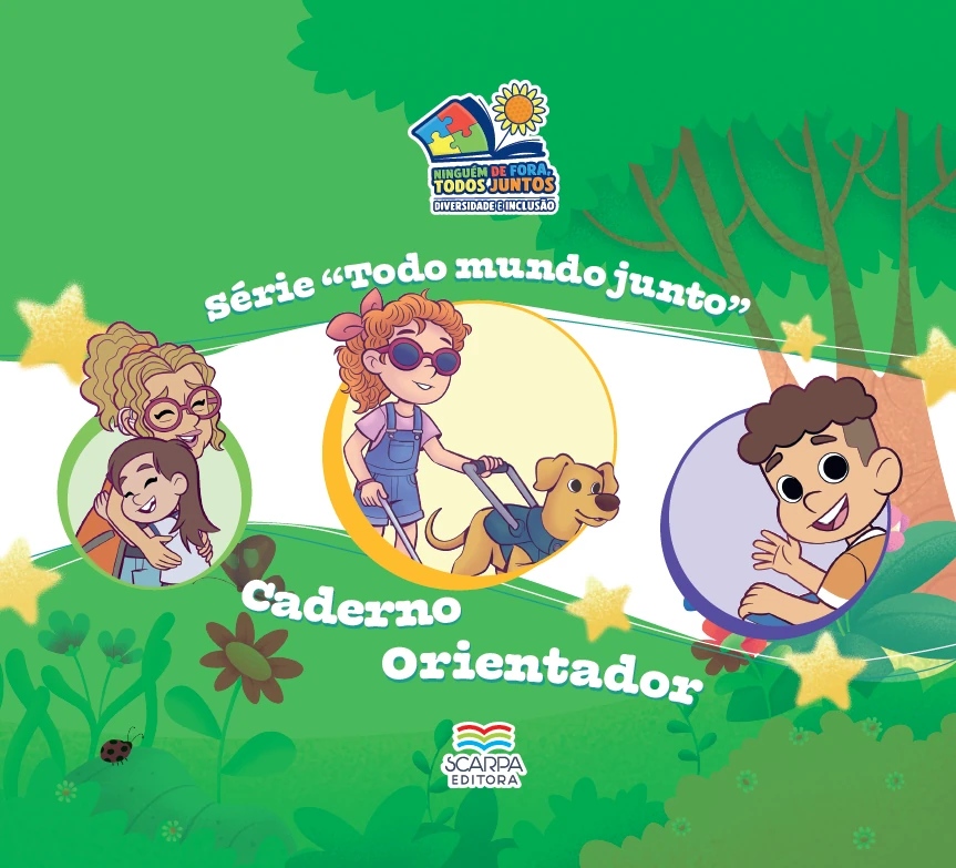 Capa — Ninguém de Fora, Todos Juntos · Caderno do Orientador · Ciclo 2