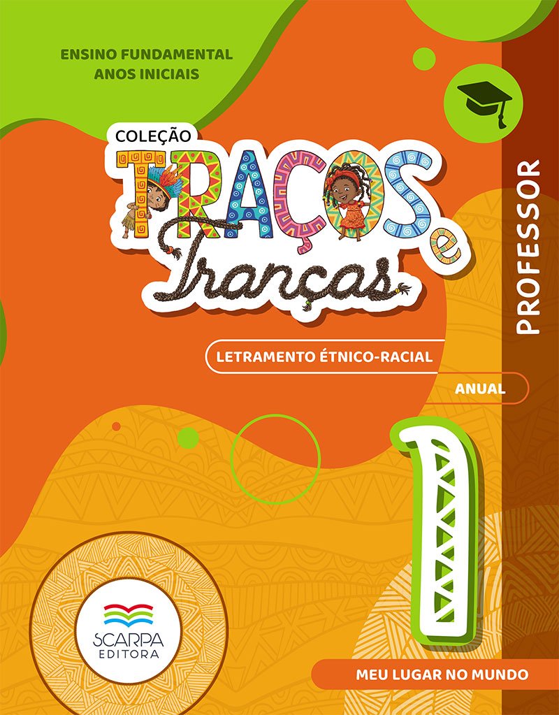 Capa — Traços e Tranças · 1º ano