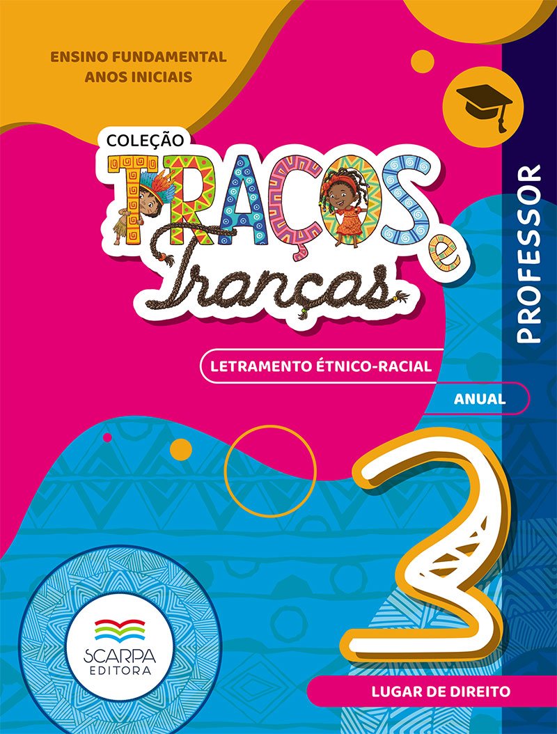 Capa — Traços e Tranças · 3º ano