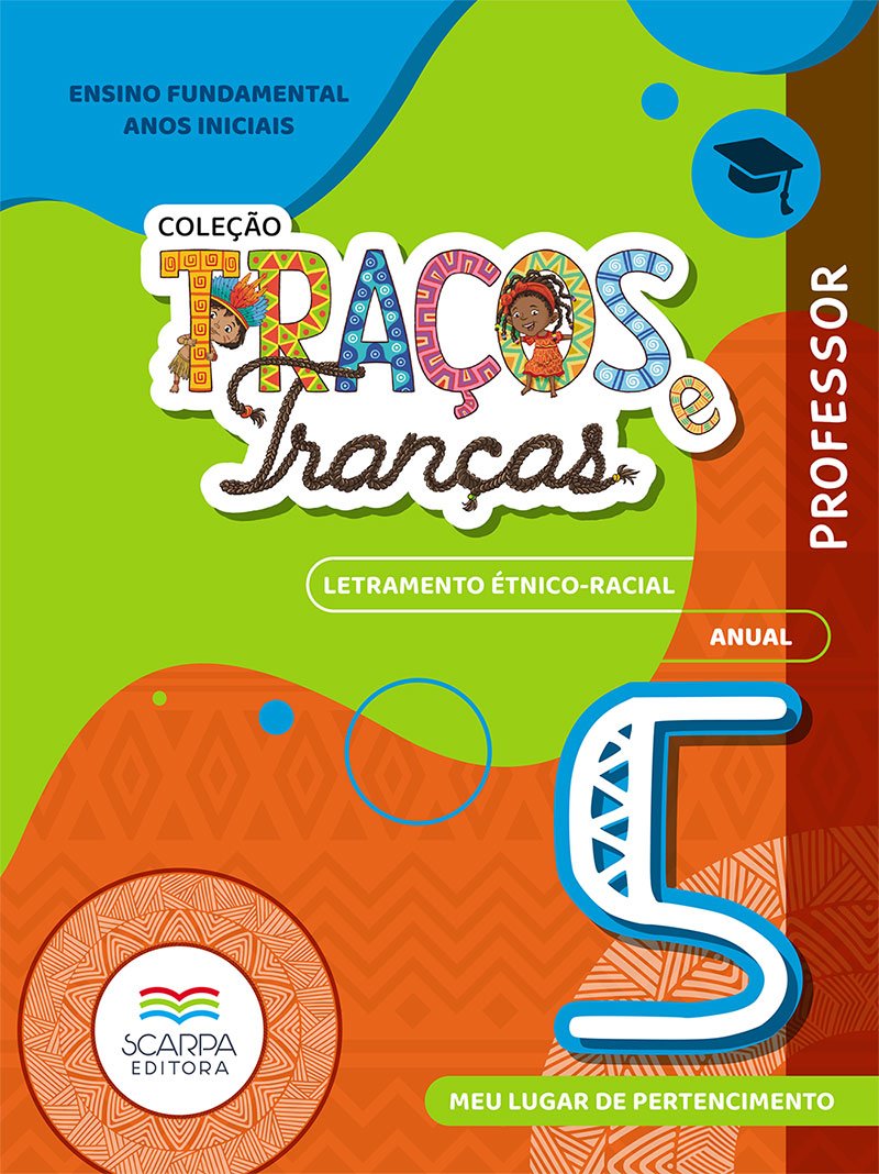 Capa — Traços e Tranças · 5º ano